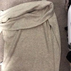 Abercrombie and Fitch off the shoulder sweater